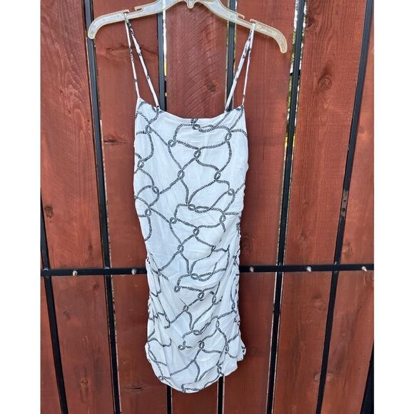 WeWoreWhat Ronnie Dress Black rope size M NWT - Picture 3 of 5